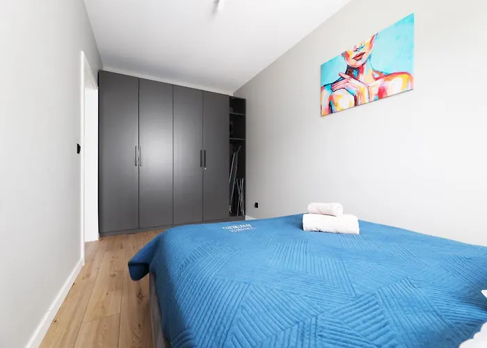 Apartmán Wesola By Stay&rest - Nowoczesnosc W Centrum Z Balkonem